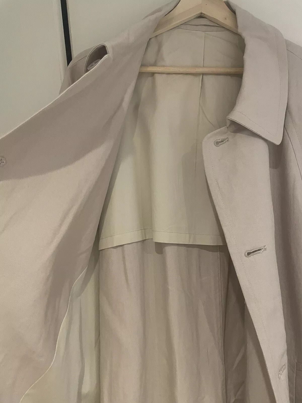 Hed Mayner Linen Trench Coat Size US S / EU 44-46 / 1 - 4 Thumbnail