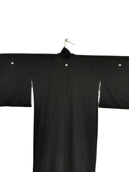 Komono Vintage Yukata Furisode Tomesode Kimono JAPANESE Robe Size L / US 10 / IT 46 - 7 Thumbnail