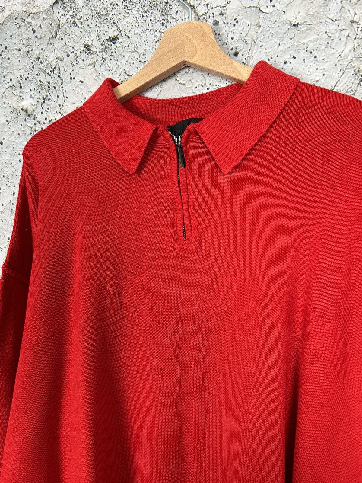 Carlo Colucci Vintage Carlo Colucci Half Zip Sweater Streetwear Archival Size US XL / EU 56 / 4 - 3 Thumbnail