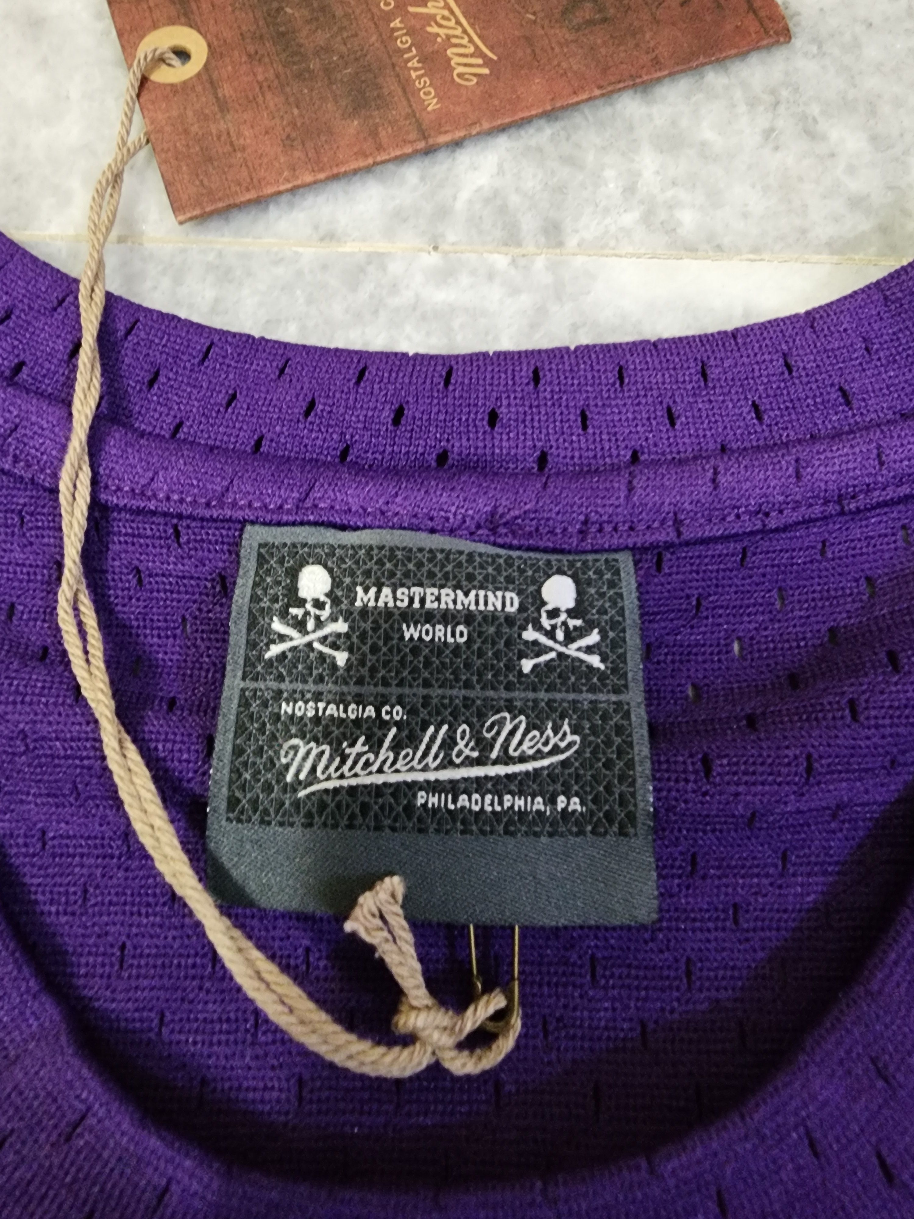 Mastermind Japan Mitchell & Ness x Mastermind Mesh T-Shirt Size US L / EU 52-54 / 3 - 10 Thumbnail