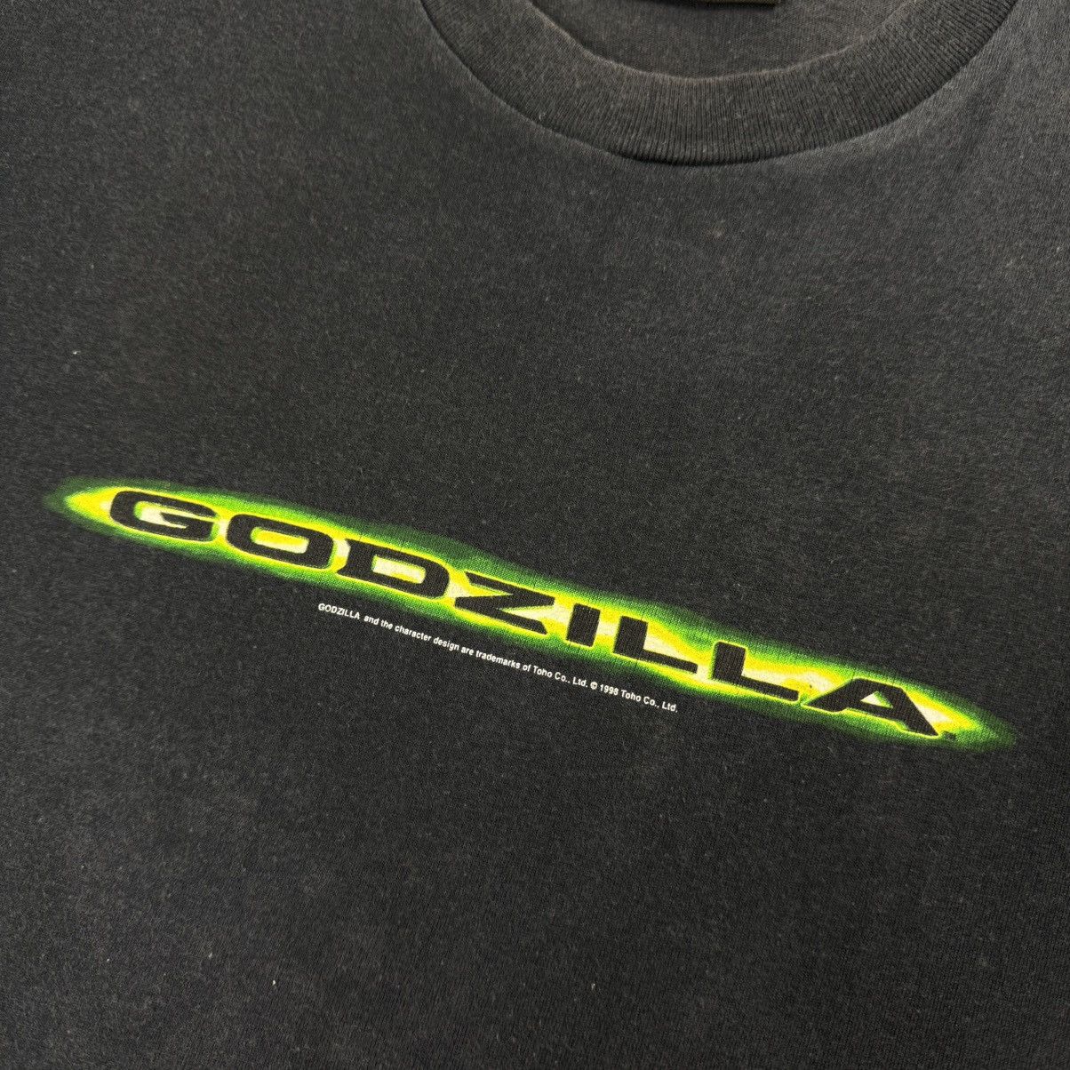 Vintage Vintage 1998 Godzilla Movie Promotional T-shirt Size US M / EU 48-50 / 2 - 10 Thumbnail