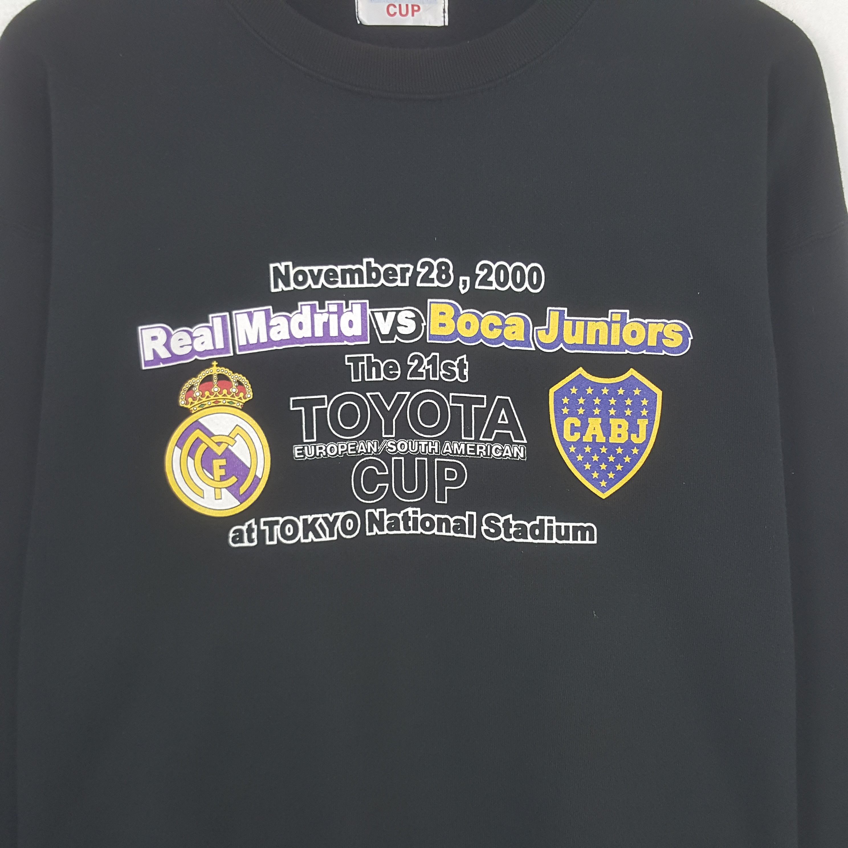 Japanese Brand Vintage The 21st Toyota Cup Sweatshirt Size US M / EU 48-50 / 2 - 2 Thumbnail