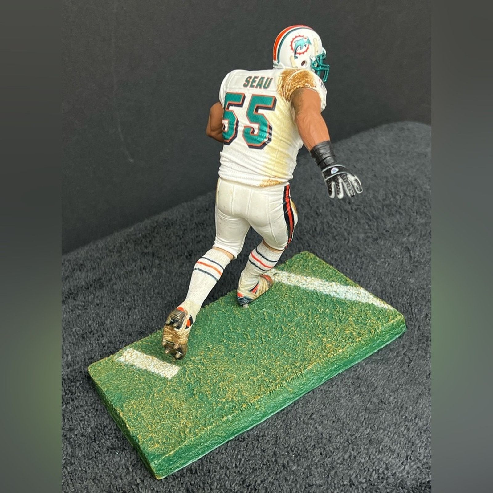 NFL Junior Seau Miami Dolphins NFL Series 9 Mcfarlane Figure Size ONE SIZE - 3 Thumbnail