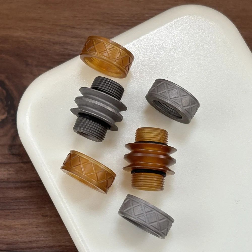 Other Titanium PEI Knife Beads Paracord Bead EDC Zipper Charms Size ONE SIZE - 1 Thumbnail