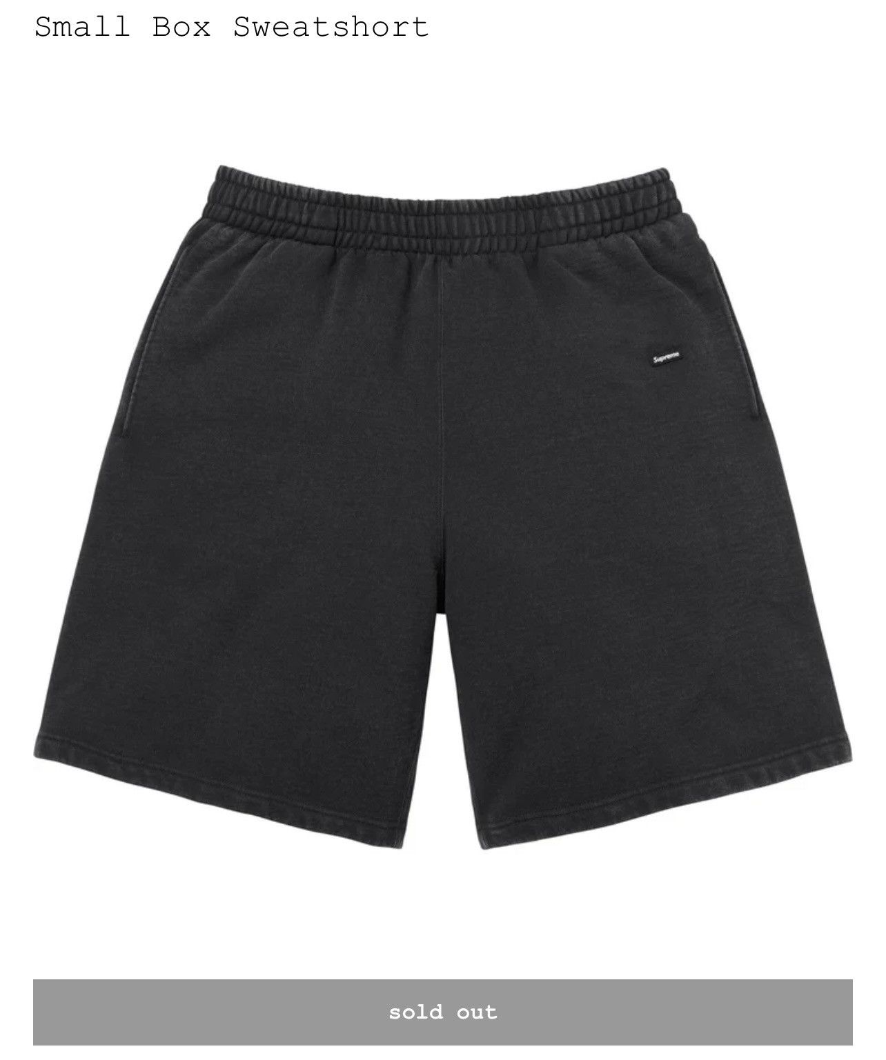 Supreme Supreme Small Box Baggy Mesh Short (SS25) 