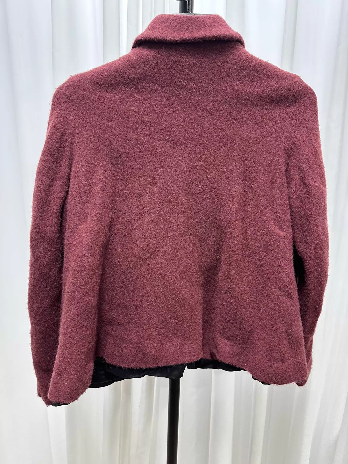 Comme des Garcons CDG Girl Women's 22AW Felted Bow Collar Jacket L Size L / US 10 / IT 46 - 5 Thumbnail