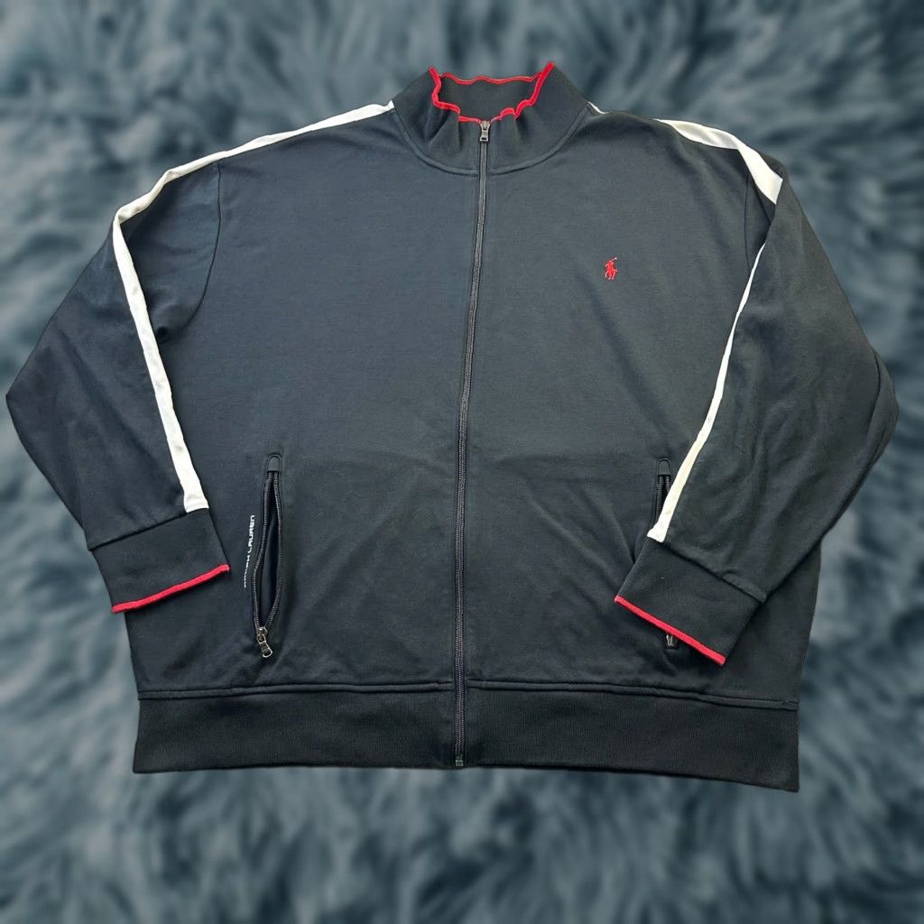 Polo Ralph Lauren Polo Ralph Lauren Jacket Mens 3XB 3XL Black Windbreaker Full Zip Pockets Logo Vintage No Size US XXL / EU 58 / 5 - 1 Thumbnail