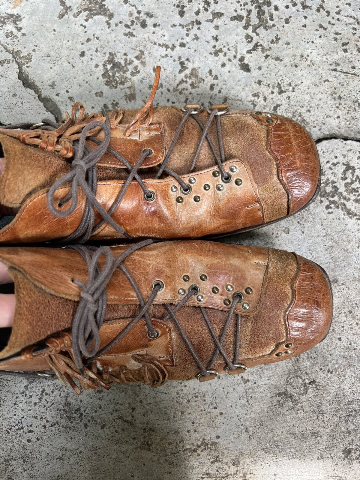Other Avant Garde* Whoop'ee Japan Leather Boots Size US 10.5 / EU 43-44 - 7 Thumbnail