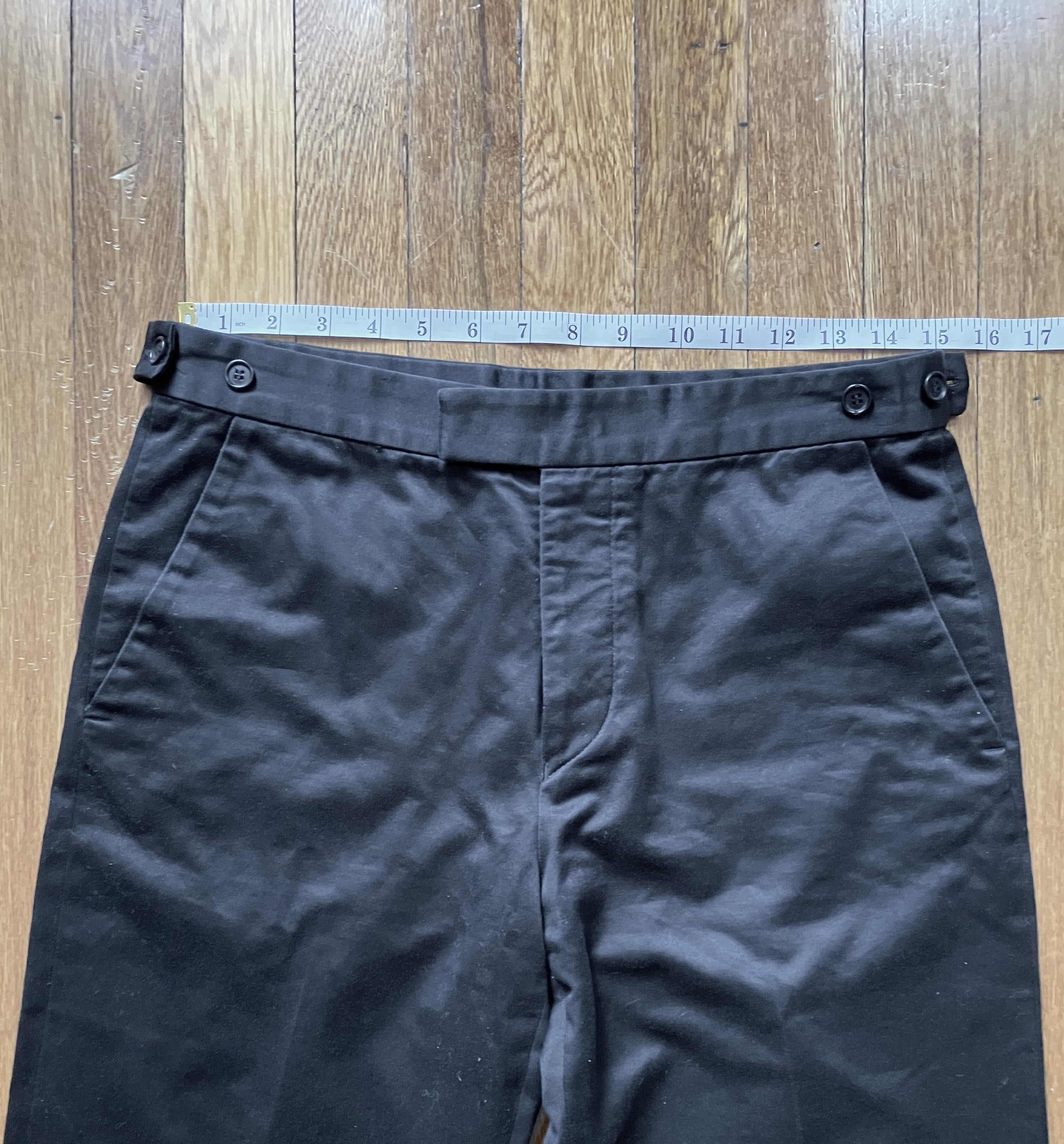Helmut Lang Helmut Lang archival 90s cotton sateen tailored pants 30" Size 30" / US 8 / IT 44 - 4 Thumbnail