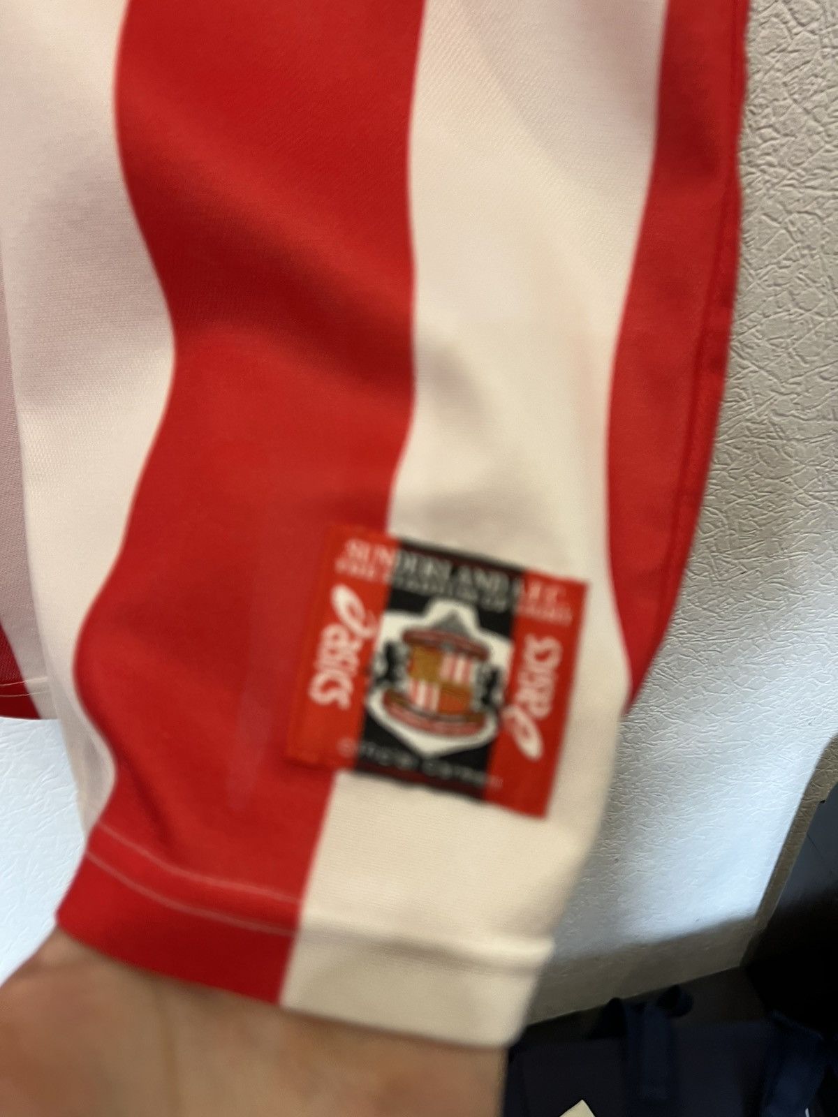 Asics Vintage Asics Sunderland 1999 2000 Home Shirt Soccer Jersey Size US L / EU 52-54 / 3 - 4 Thumbnail