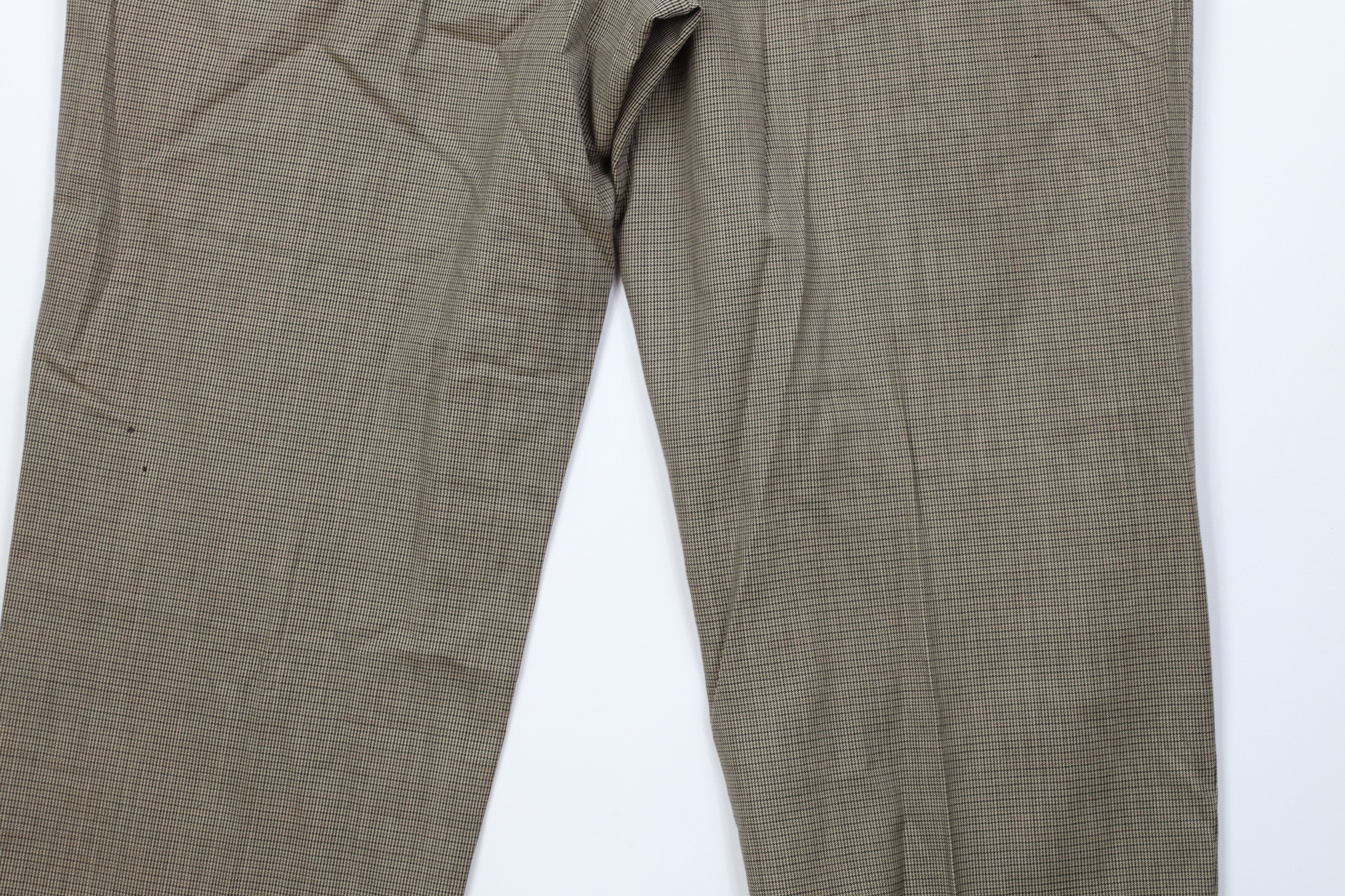 Vintage Vintage 90s Streetwear Wide Leg Chino Pants Houndstooth Size US 38 / EU 54 - 12 Thumbnail