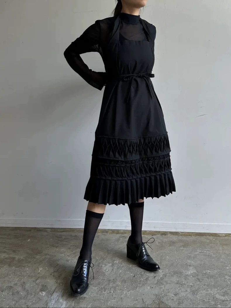 Comme Des Garcons Origami Halter Dress
