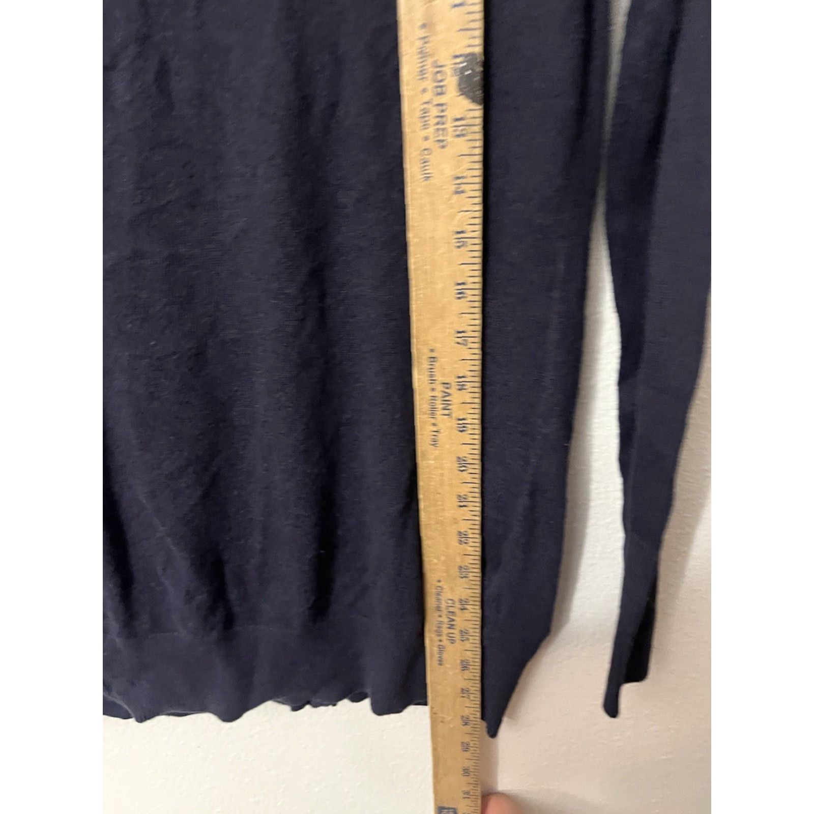 Loft LOFT Women's Cardigan Sweater Small Navy Blue Long Sleeve Good Condition Size S / US 4 / IT 40 - 4 Thumbnail