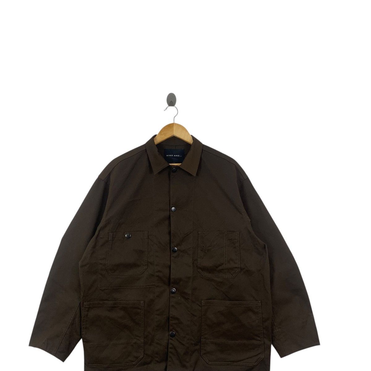 Other NIKO AND … JAPAN Collection Chore Worker Brown Jacket Parka Size US L / EU 52-54 / 3 - 2 Thumbnail