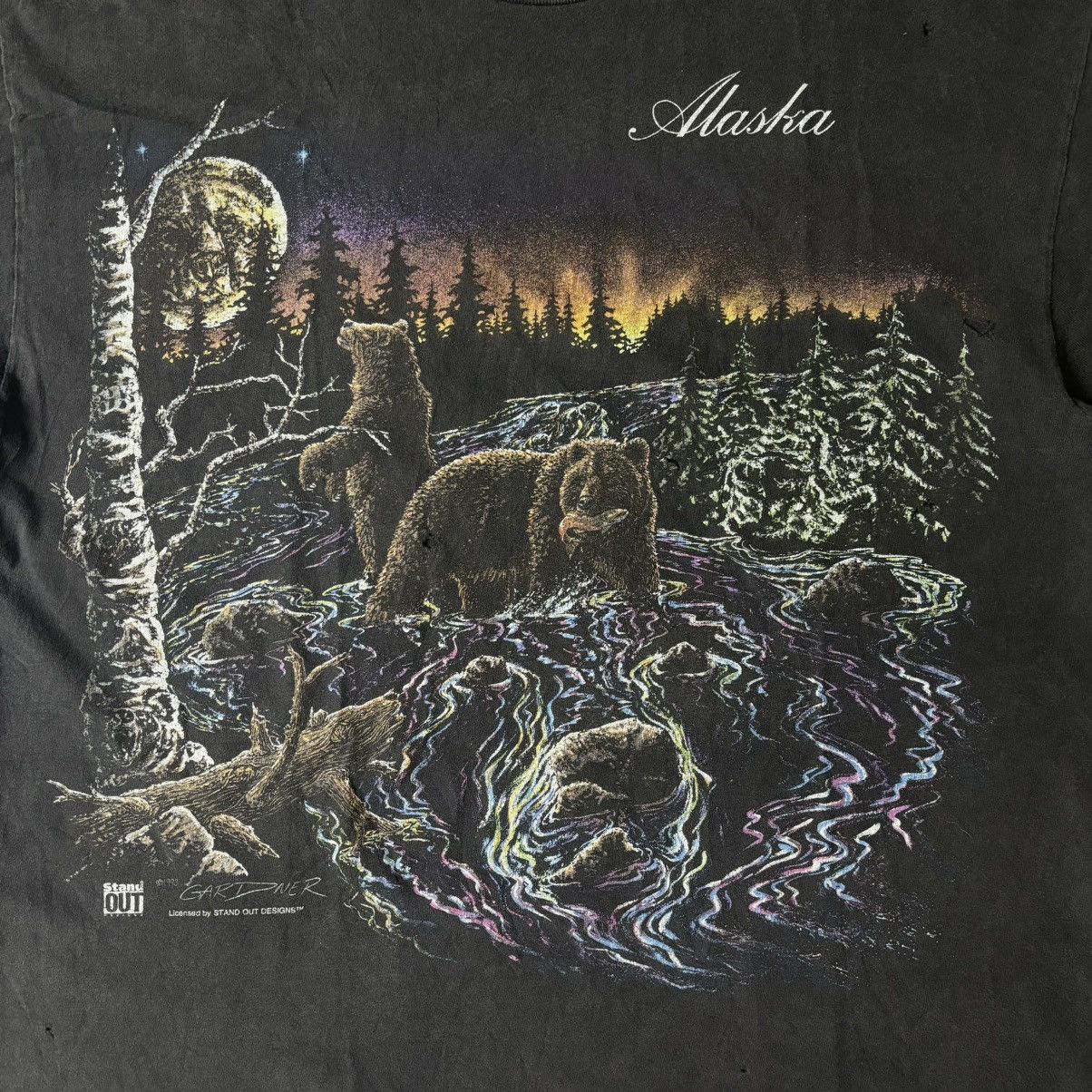Vintage VINTAGE ALASKA T-SHIRT Size US L / EU 52-54 / 3 - 2 Thumbnail