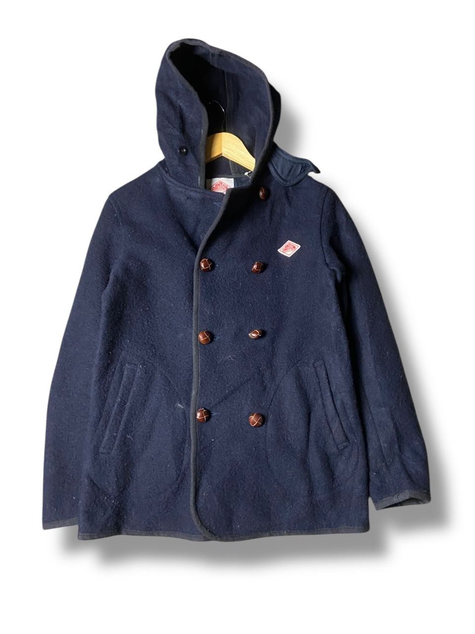 Danton Danton Vetements De Travail Wool Mossa Peacoat (167) Size US XXS / EU 40 - 1 Thumbnail