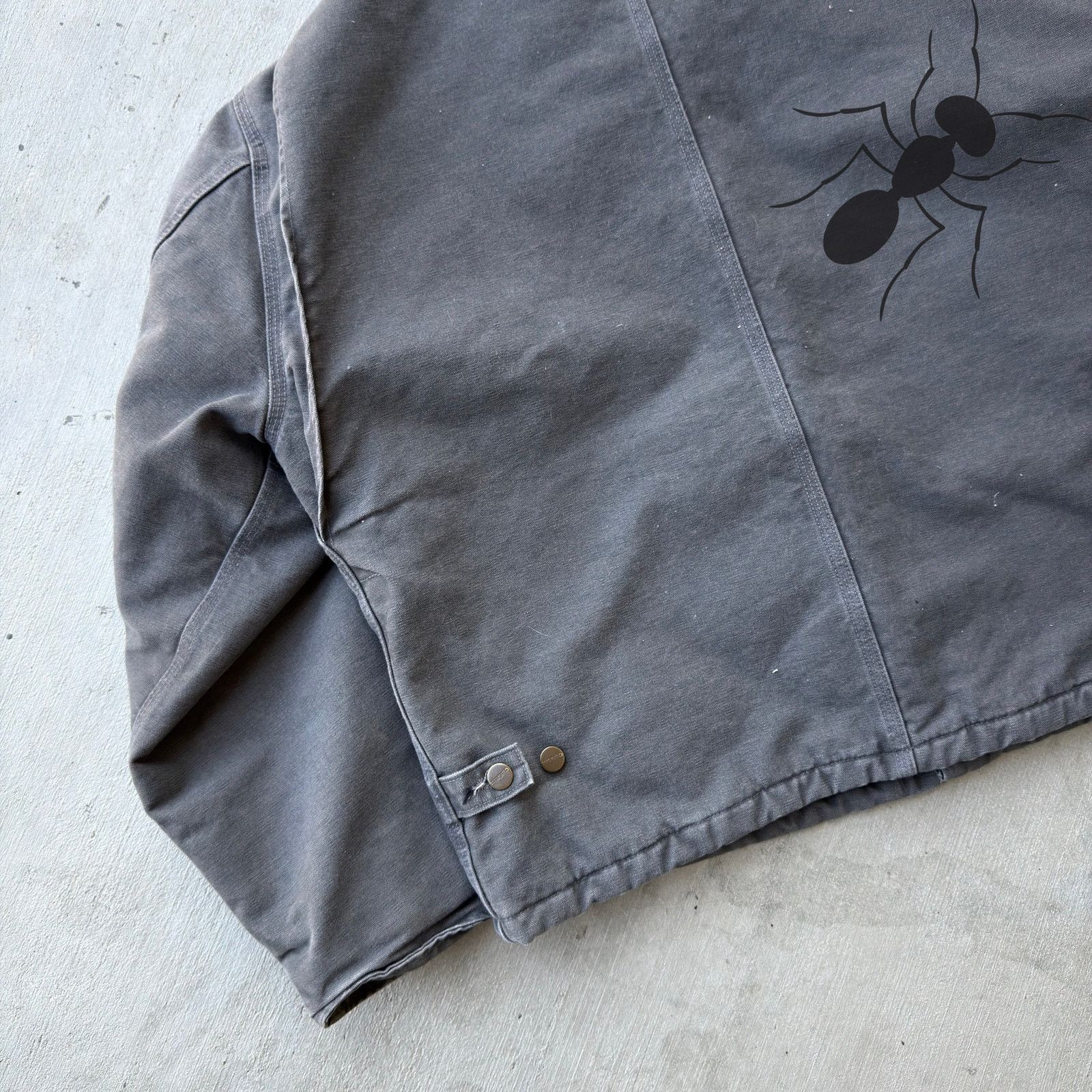 Carhartt × Vintage Carhartt J22 GVL gray Arctic work wear jacket Size US XL / EU 56 / 4 - 7 Thumbnail