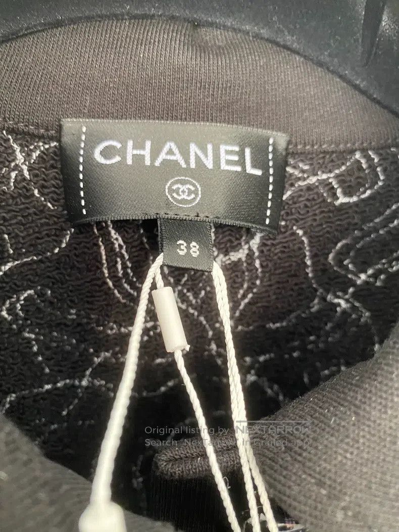 Chanel Chanel Early spring vacation black double C logo sequin po Size XS / US 0-2 / IT 36-38 - 3 Thumbnail