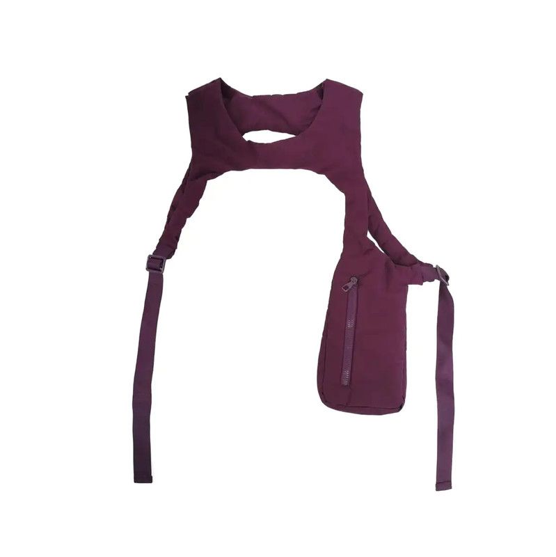 Louis Vuitton Louis Vuitton Purple Cotton Embroidered Vest 0089 Size US M / EU 48-50 / 2 - 1 Thumbnail