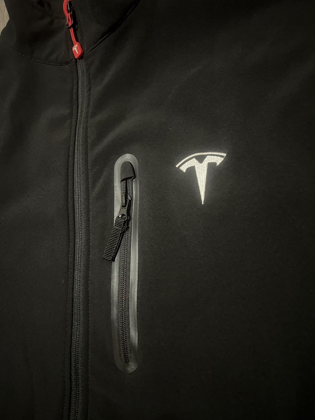 Other Tesla Employee Soft Shell Elastane Jacket size Large NWOT Size US L / EU 52-54 / 3 - 3 Thumbnail