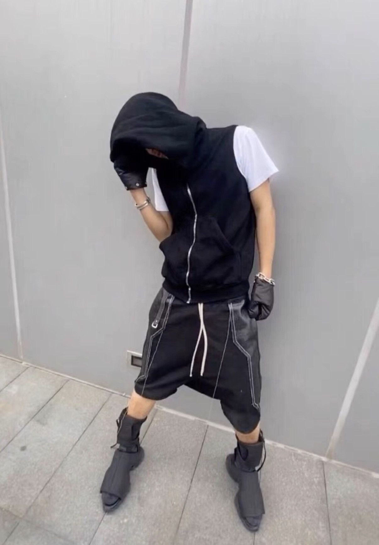 Rick Owens Rick Owens DRKSHDW Wizard Hat Hood Size US L / EU 52-54 / 3 - 6 Thumbnail