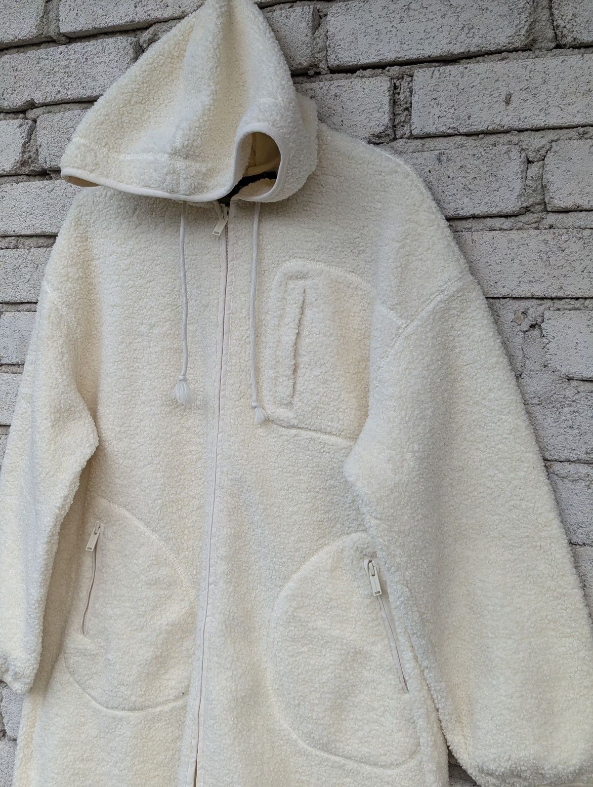 GU × Undercover Gu Undercover Deep Pile Long Fleece Jacket Hoodie Size US M / EU 48-50 / 2 - 6 Thumbnail