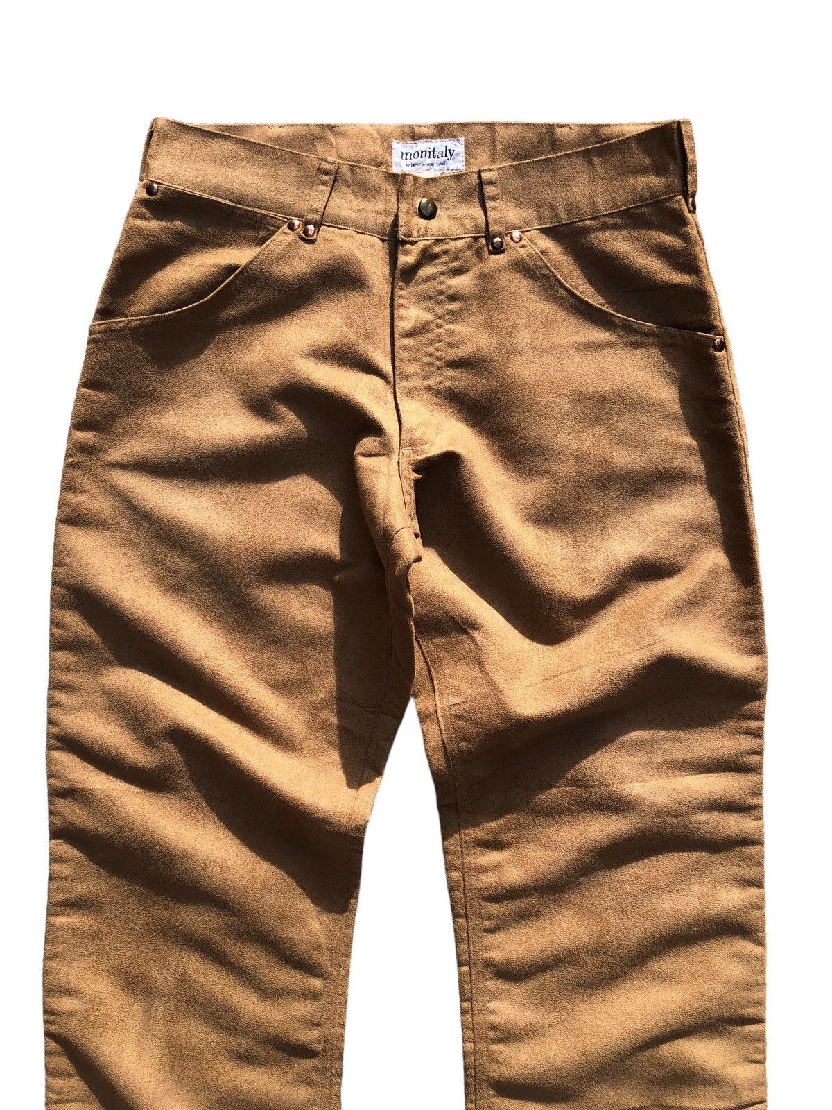 Monitaly Monitaly suede pants Size US 31 - 3 Thumbnail