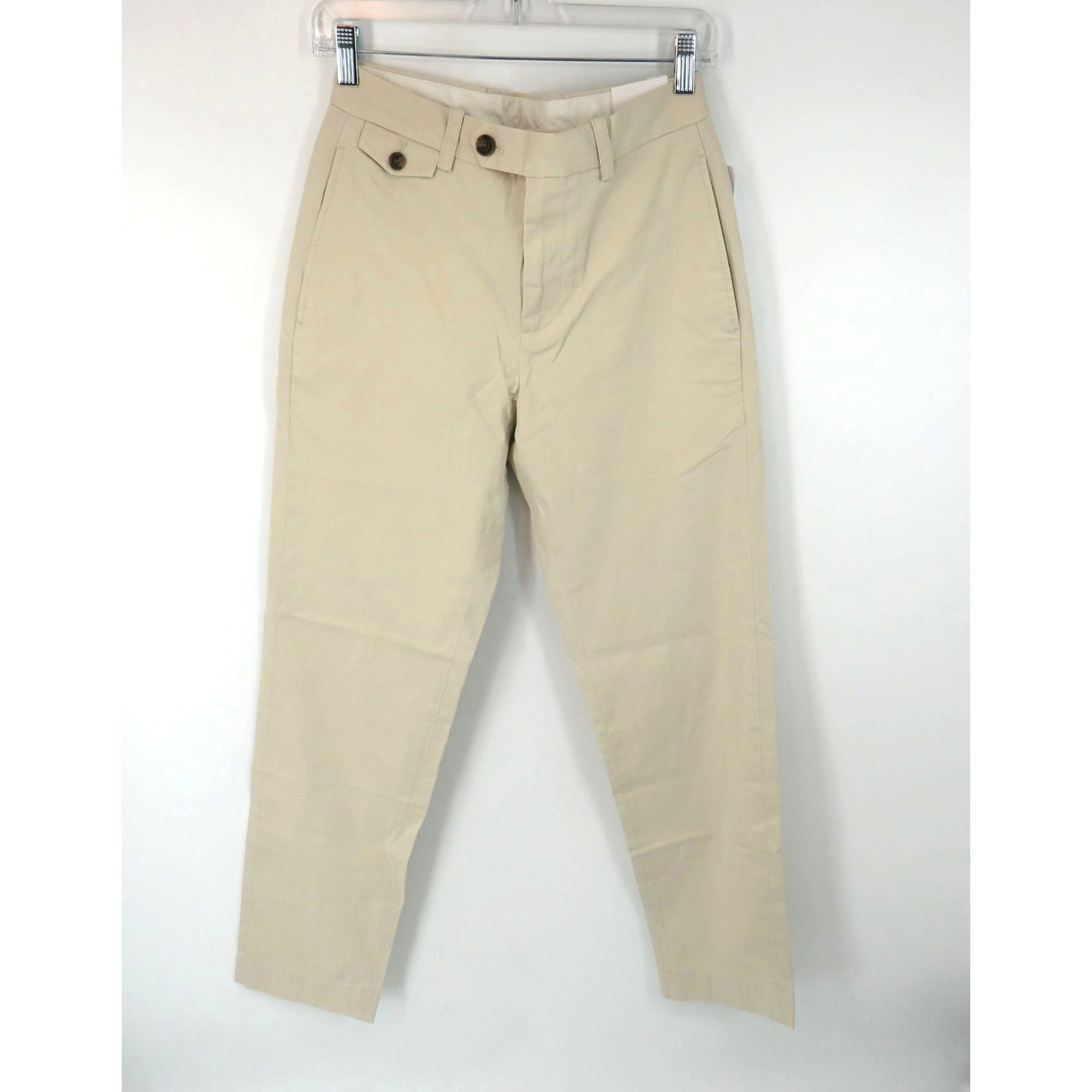 Brooks Brothers Brooks Brothers Mens Milano Fit Beige Supima Cotton Chinos 2 Size US 28 / EU 44 - 4 Thumbnail