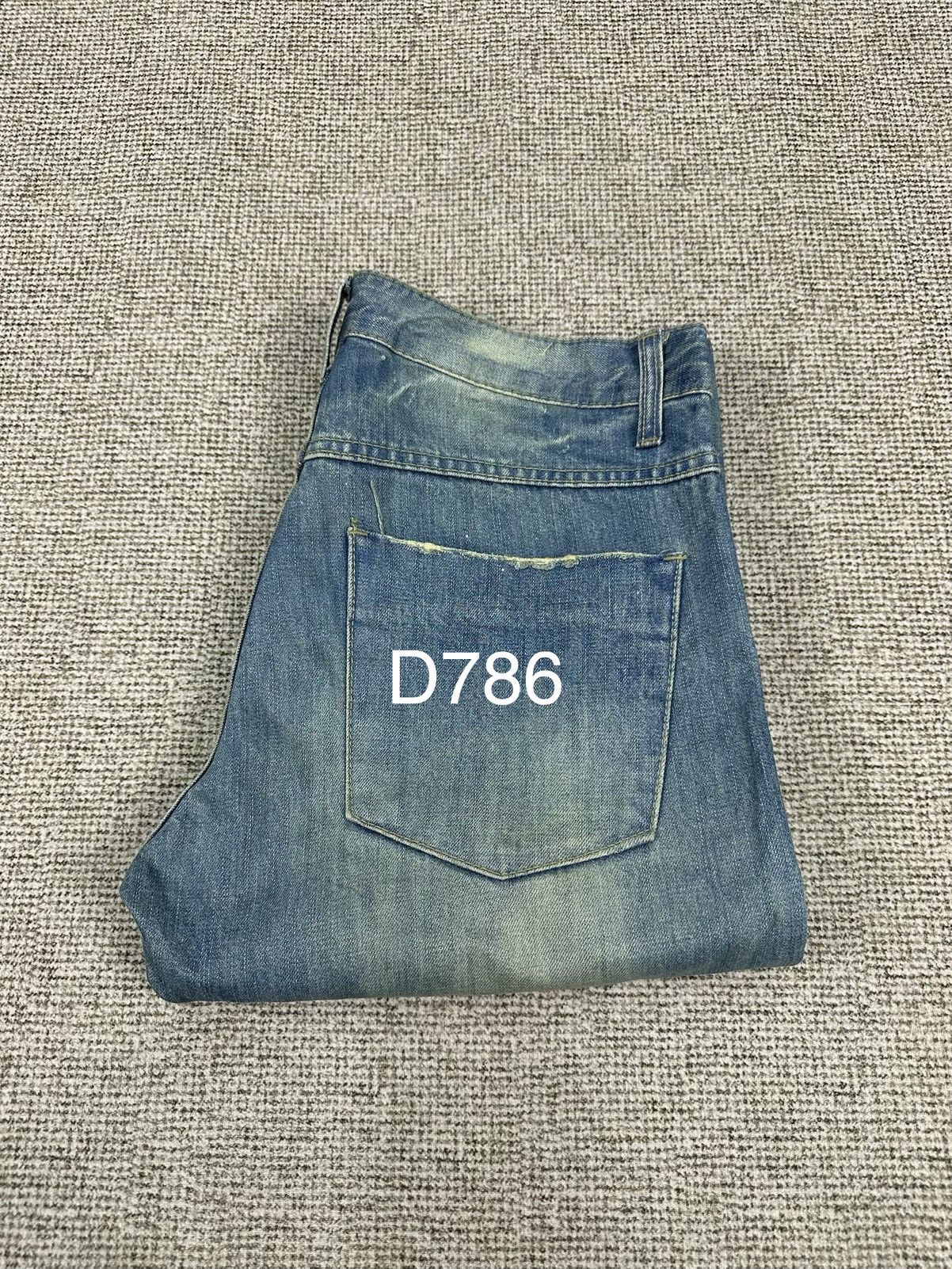 Play Cloths Play Flare Light Blue Denim 32x32 D786 Size US 32 / EU 48 - 13 Thumbnail