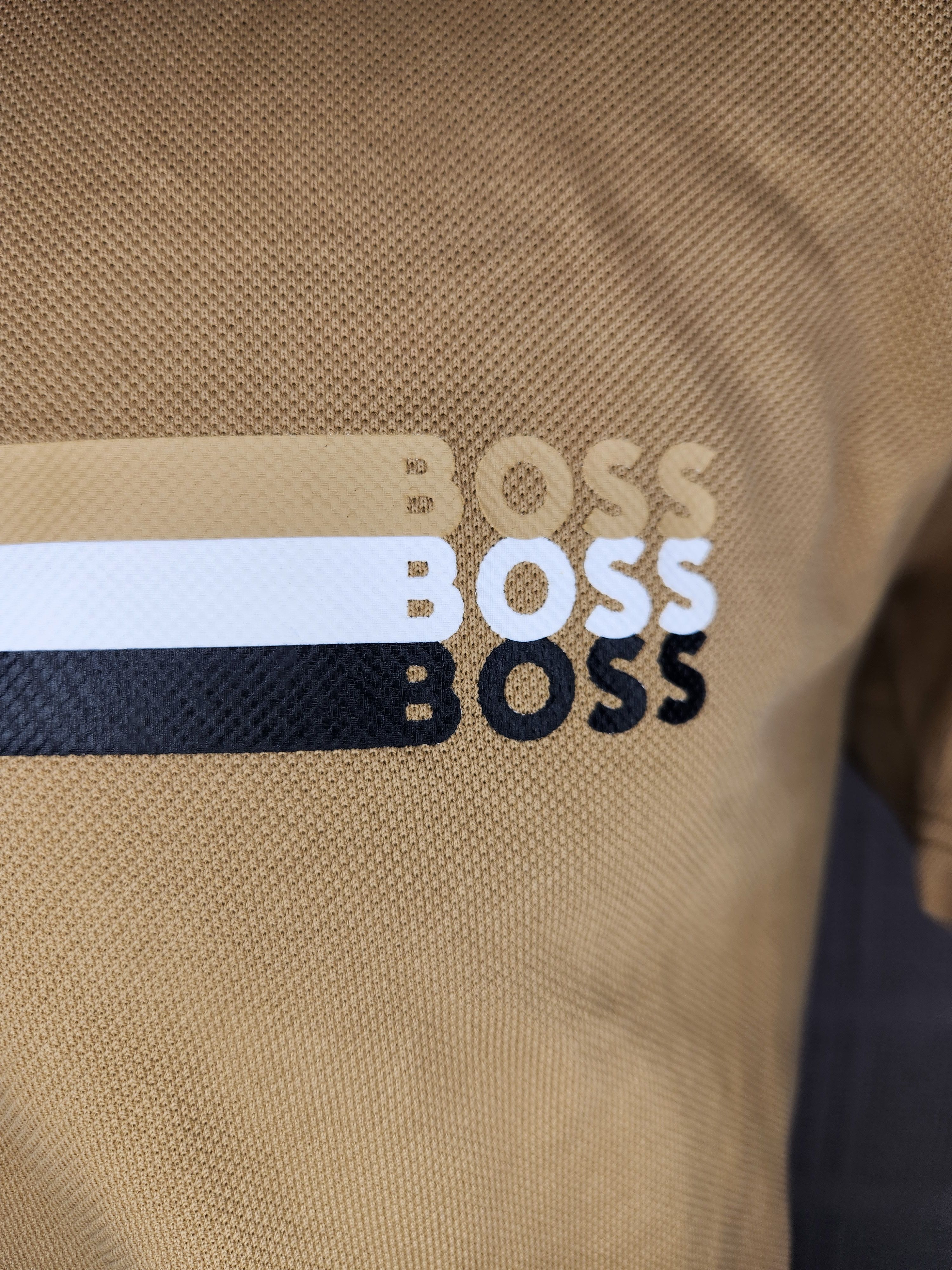 Hugo Boss polo big letters Size US XL / EU 56 / 4 - 3 Thumbnail