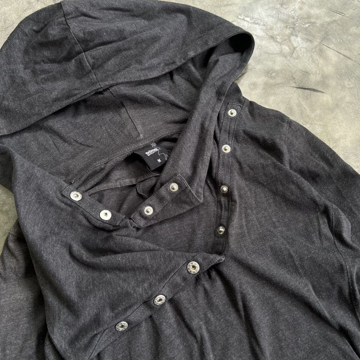 If Six Was Nine 2000s Dohc Vkei Style Asymmetrical Button hoodie Size US M / EU 48-50 / 2 - 4 Thumbnail