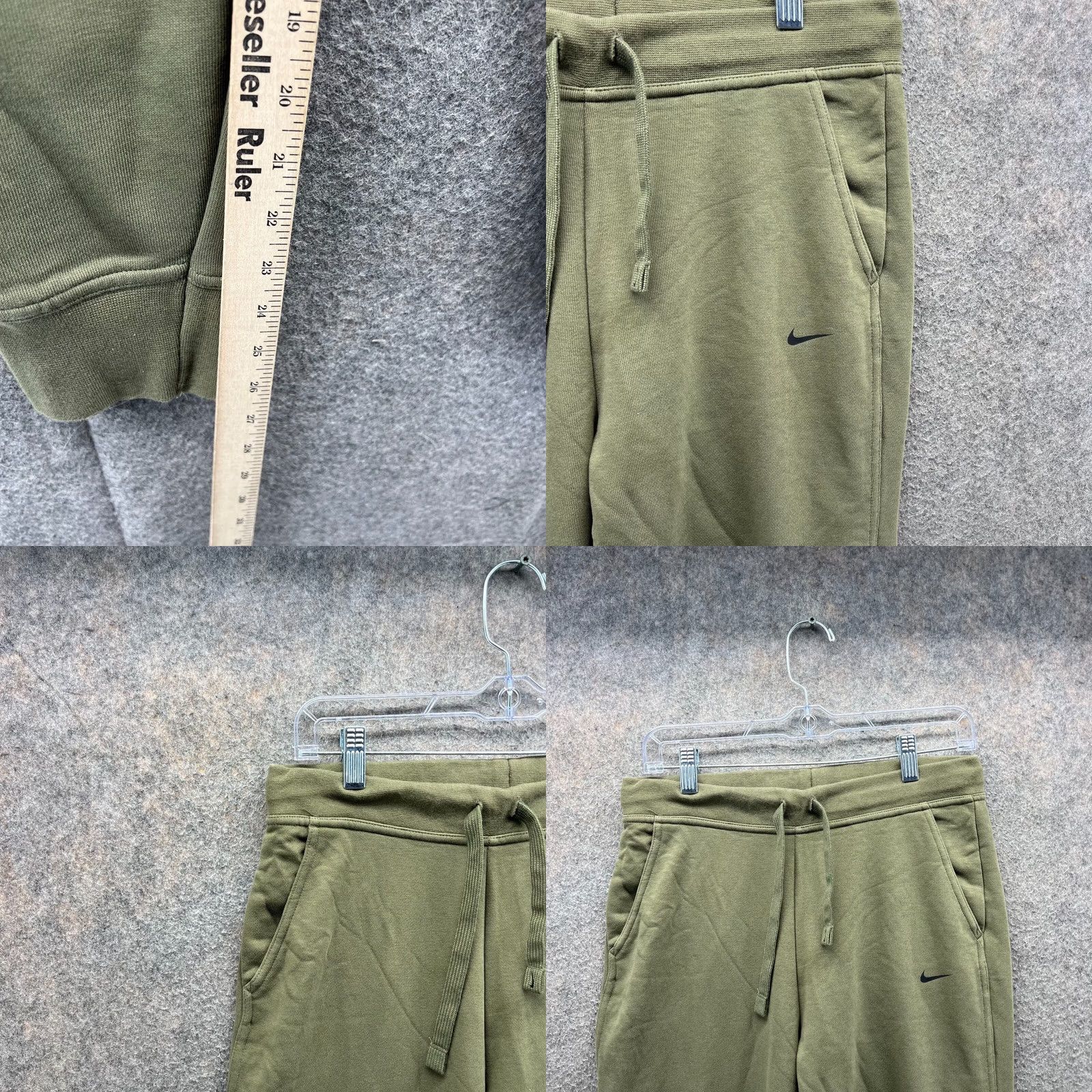 Nike Nike Jogger Women S Olive Green Dri-FIT Sweatpants CU5495-222 Swoosh Size 28" / US 6 / IT 42 - 8 Thumbnail