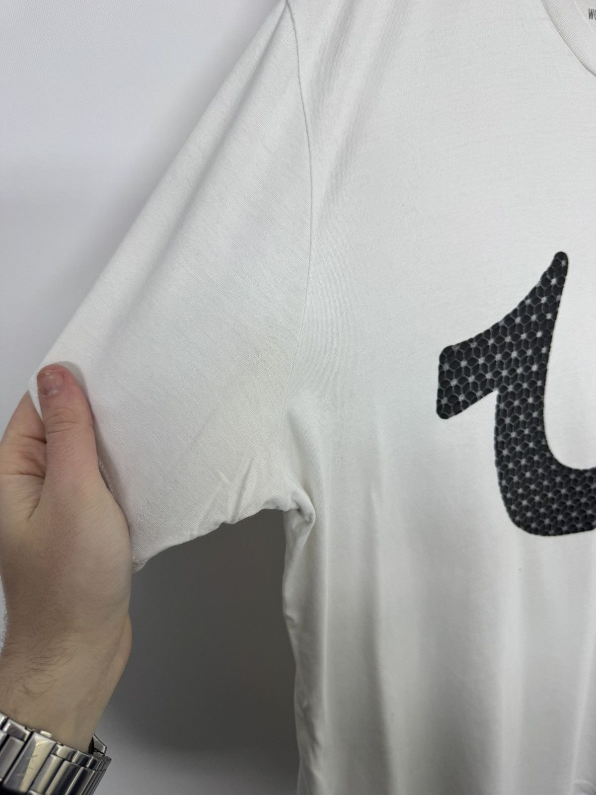True Religion Vintage True Religion T-Shirt White big logo Size US L / EU 52-54 / 3 - 6 Thumbnail
