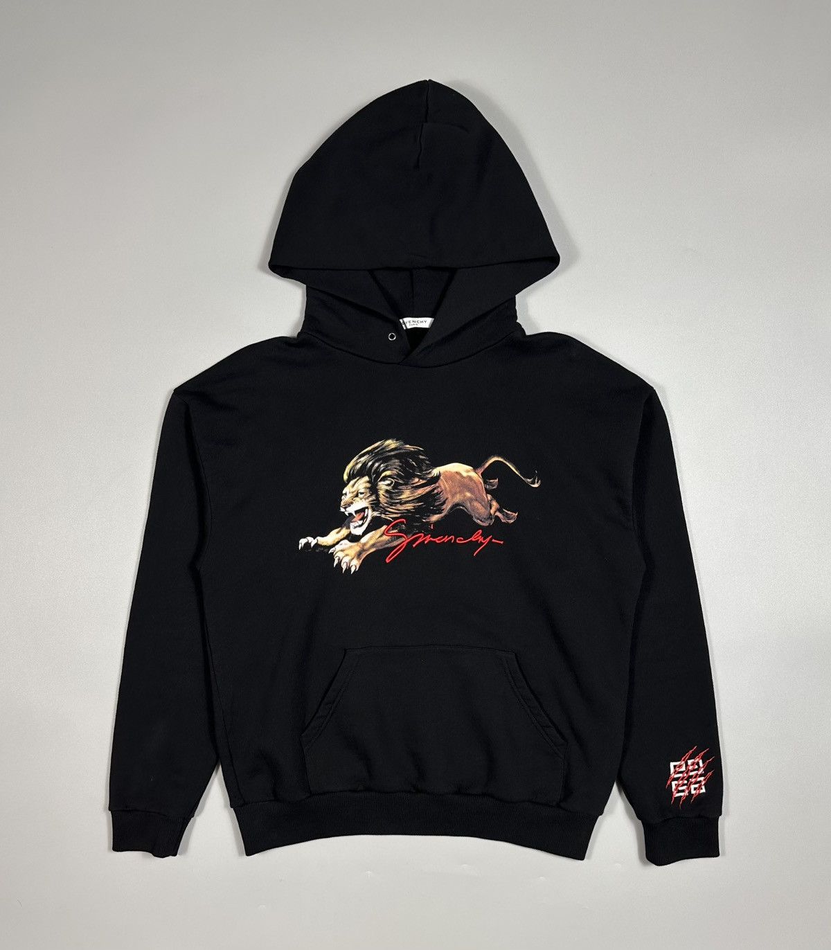 Givenchy Lion Print Hoodie