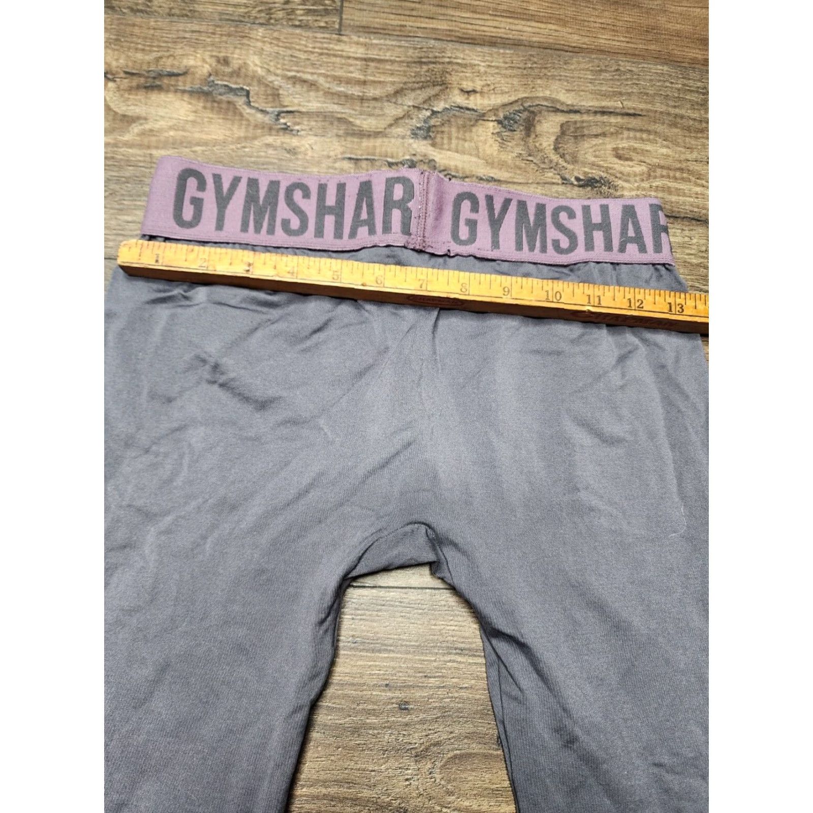 Gymshark Gymshark Seamless Leggings Purple & Grey Size S Womens Leggings Activewear Slim Compression Seamed Gymshark Seamless Leggings Purple Grey Size S Women Size 28" / US 6 / IT 42 - 2 Thumbnail