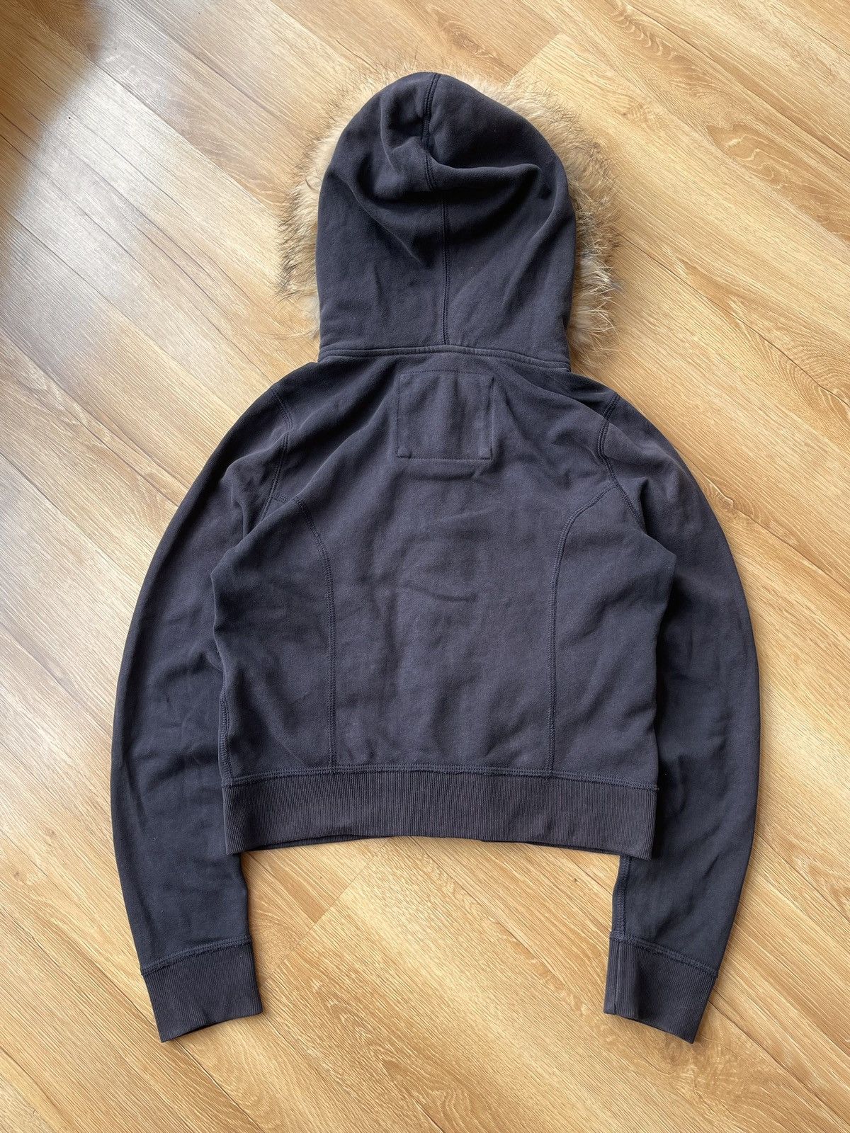 Abercrombie & Fitch Y2K Abercrombie Fitch Button Real Fur Hoodie Ifsixwasnine Size L / US 10 / IT 46 - 9 Thumbnail