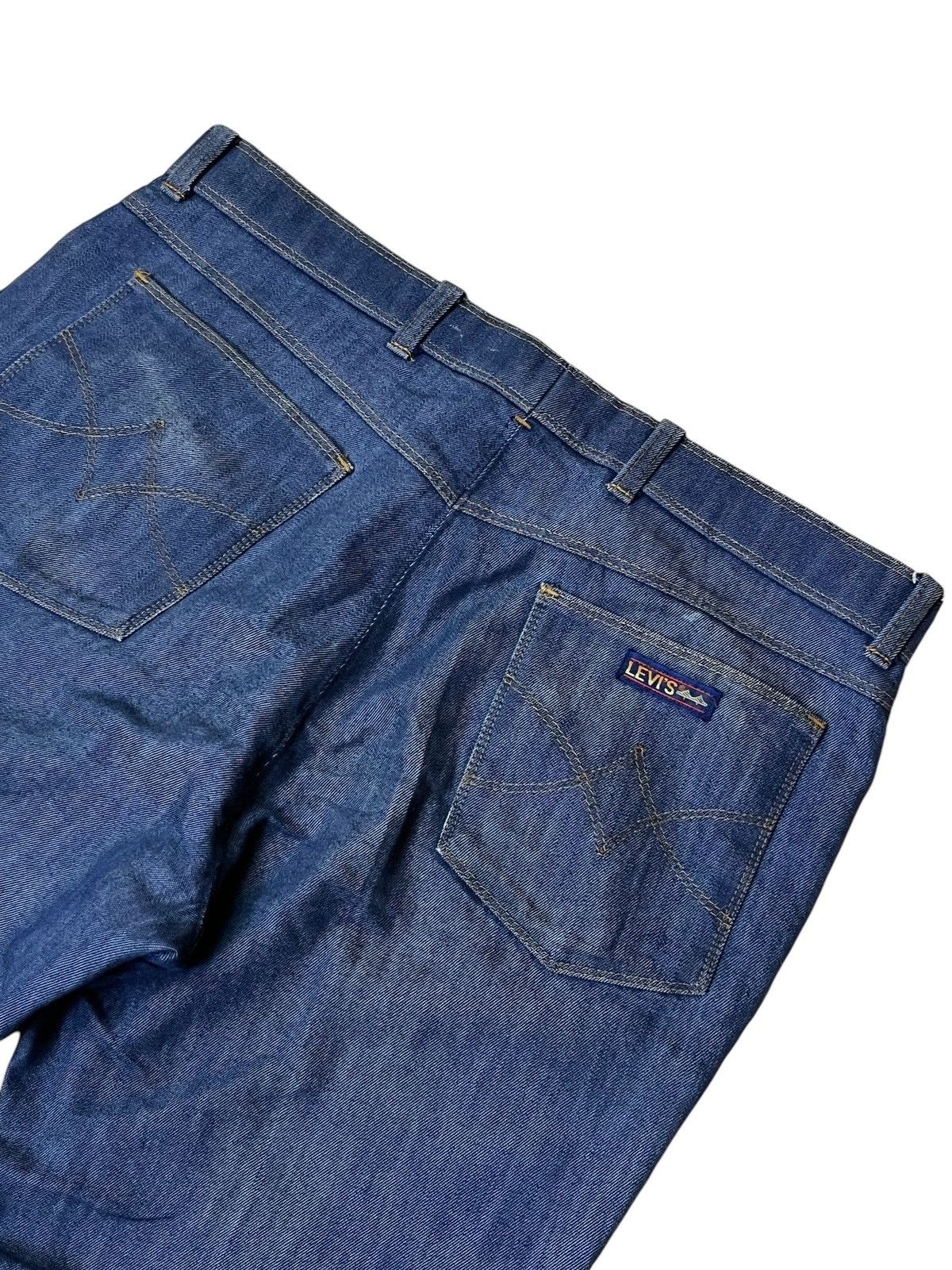 Levi's VINTAGE 70S/80S LEVI'S BRIDGE TALON ZIPPER SLACKS PANT Size US 35 - 4 Thumbnail