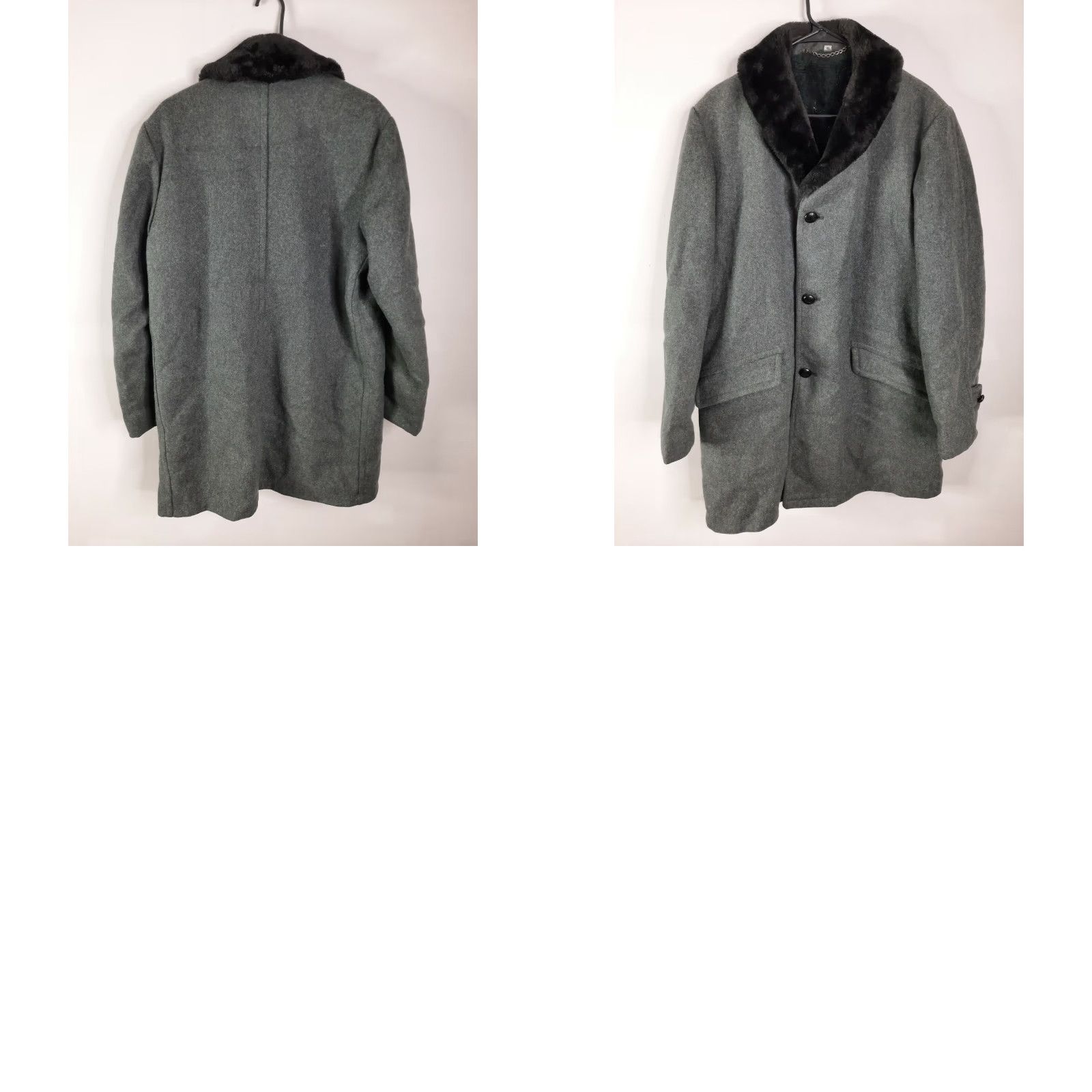 Greats VINTAGE Great Western Coat Wool Green 40 WoolLining Faux Fur Collar Men Size 40 Regular Coat Size US XXS / EU 40 - 8 Thumbnail