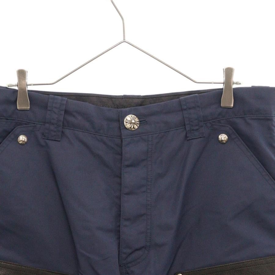 Chrome Hearts Chrome Hearts Carpenter Shorts Navy Nylon Size US 33 - 3 Thumbnail