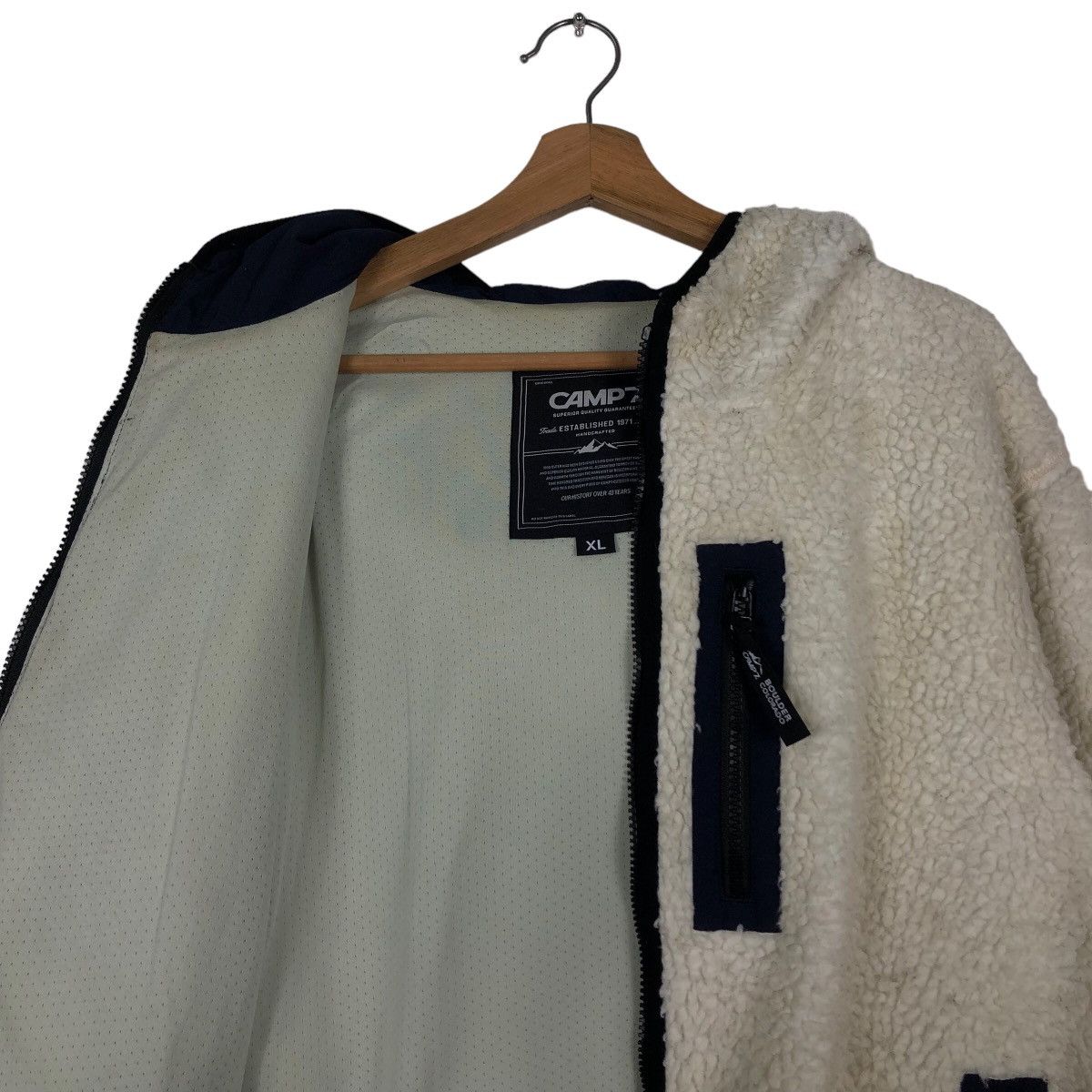 Japanese Brand 🔥Fleece Jacket Hoodie Anorak Camp7 Boulder Colorado Japan Size US XL / EU 56 / 4 - 11 Thumbnail