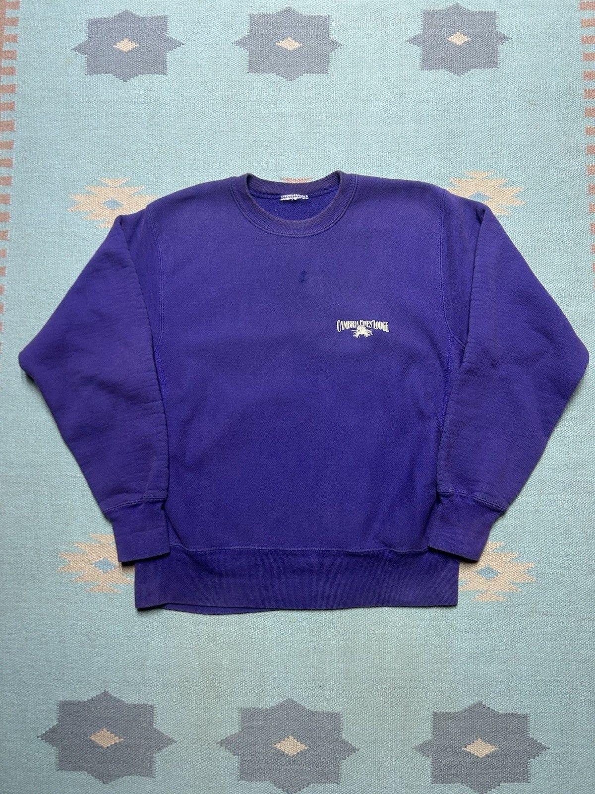 Vintage VTG 90s crewneck sweatshirt Cambria pines lodge California L Size US L / EU 52-54 / 3 - 1 Thumbnail