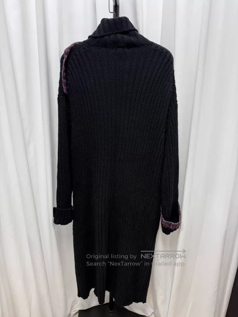 Yohji Yamamoto YOHJI YAMAMOTO Patchwork Super Long Knitwear Coat Size US M / EU 48-50 / 2 - 6 Thumbnail
