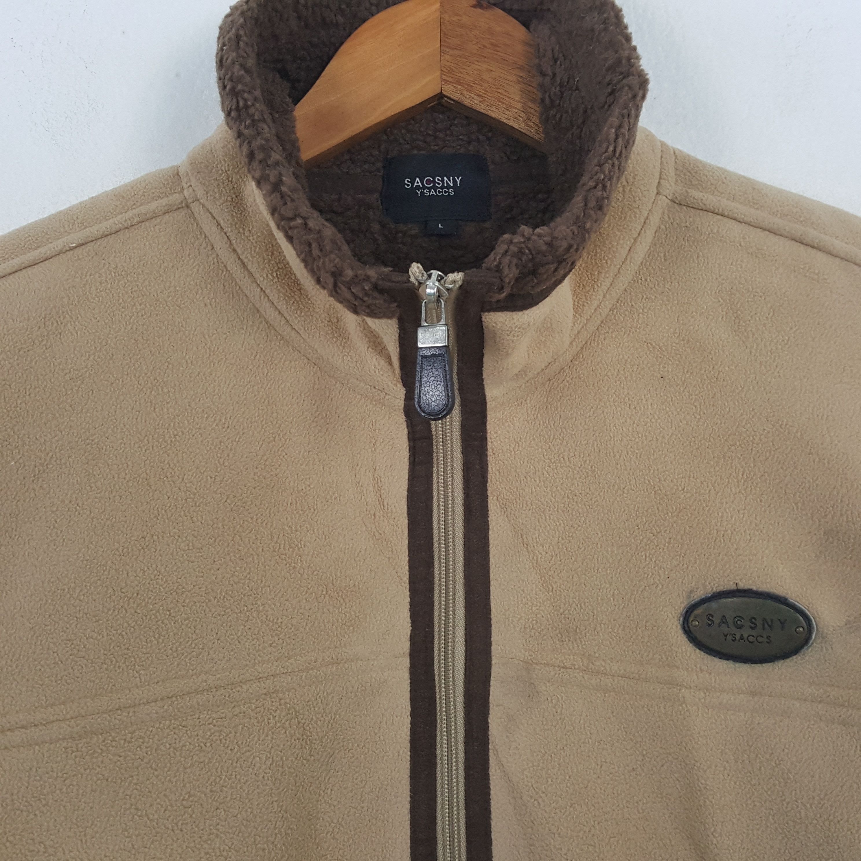 Designer × Vintage × Yohji Yamamoto Vintage SACSNY Y'SACCS by Yohji Yamamoto Designer Jacket Size US M / EU 48-50 / 2 - 2 Thumbnail