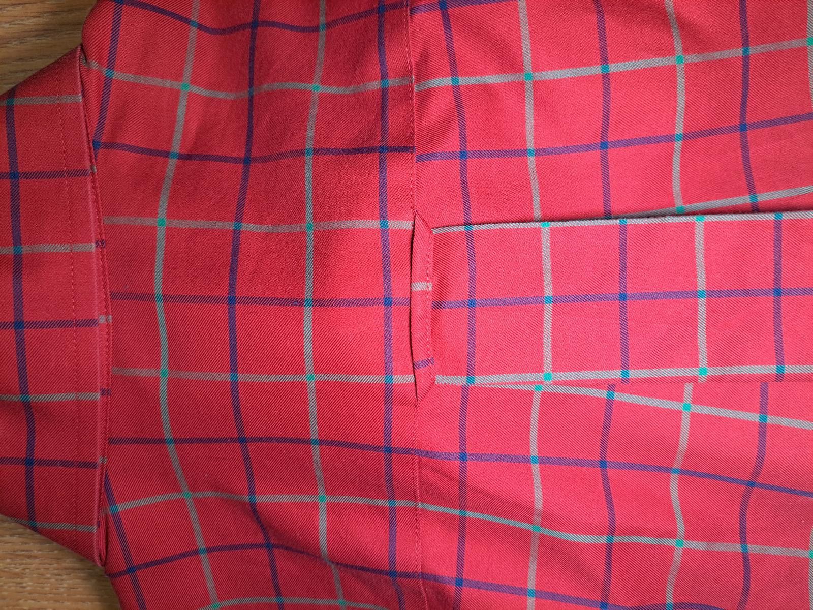 Orvis Orvis Long Sleeve Shirt Mens Large Red Windowpane Cotton Size US L / EU 52-54 / 3 - 7 Thumbnail