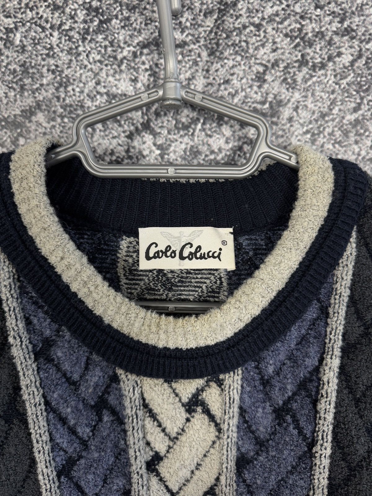Carlo Colucci Carlo Colucci Vintage Sweater Wool Designer Pullover Size 52 Size US L / EU 52-54 / 3 - 7 Thumbnail