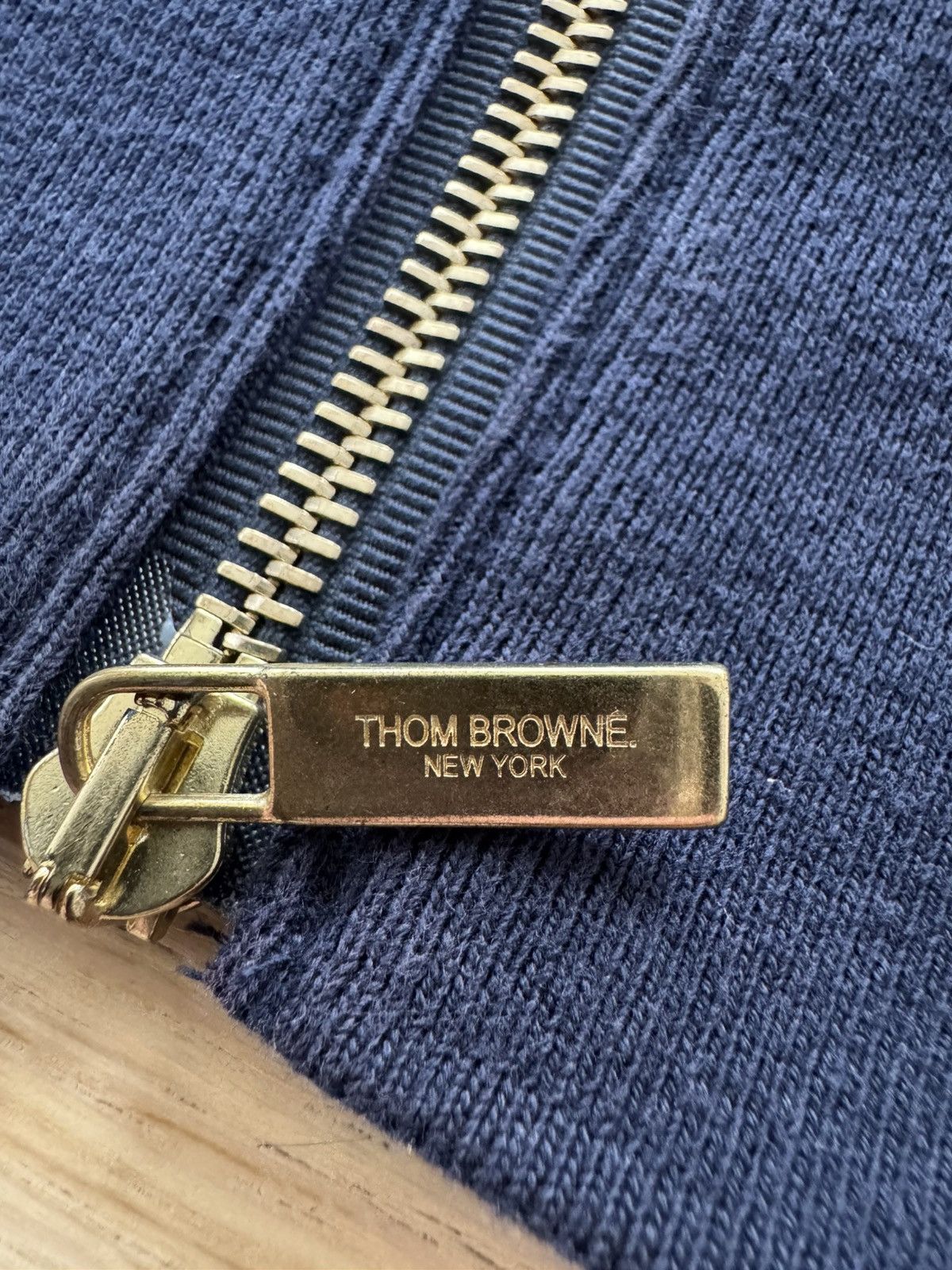 Thom Browne Navy classic hoodie Size US M / EU 48-50 / 2 - 7 Thumbnail