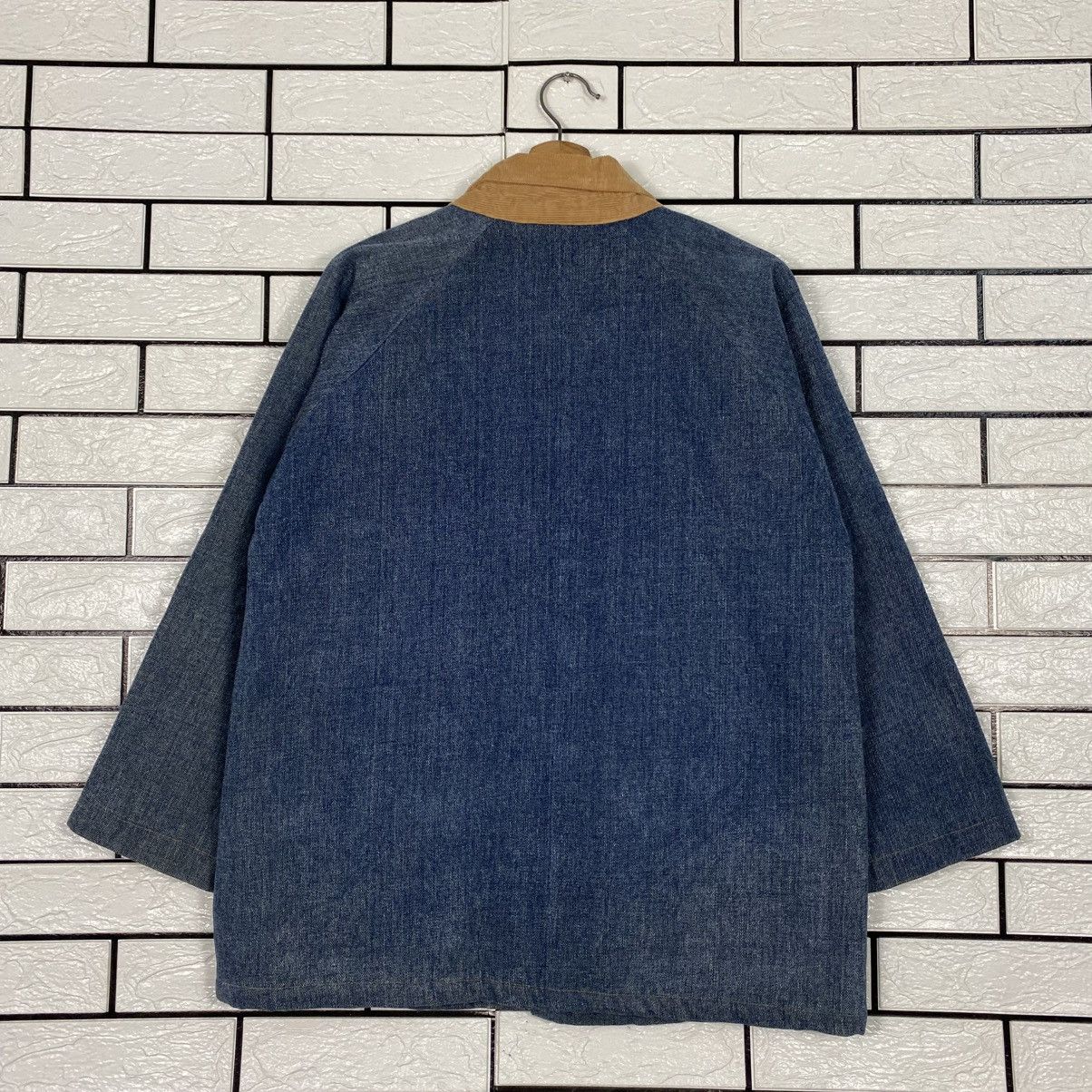 Japanese Brand Vintage Chore Work Denim Jacket Nalliya Issey Miyake Size US M / EU 48-50 / 2 - 9 Thumbnail