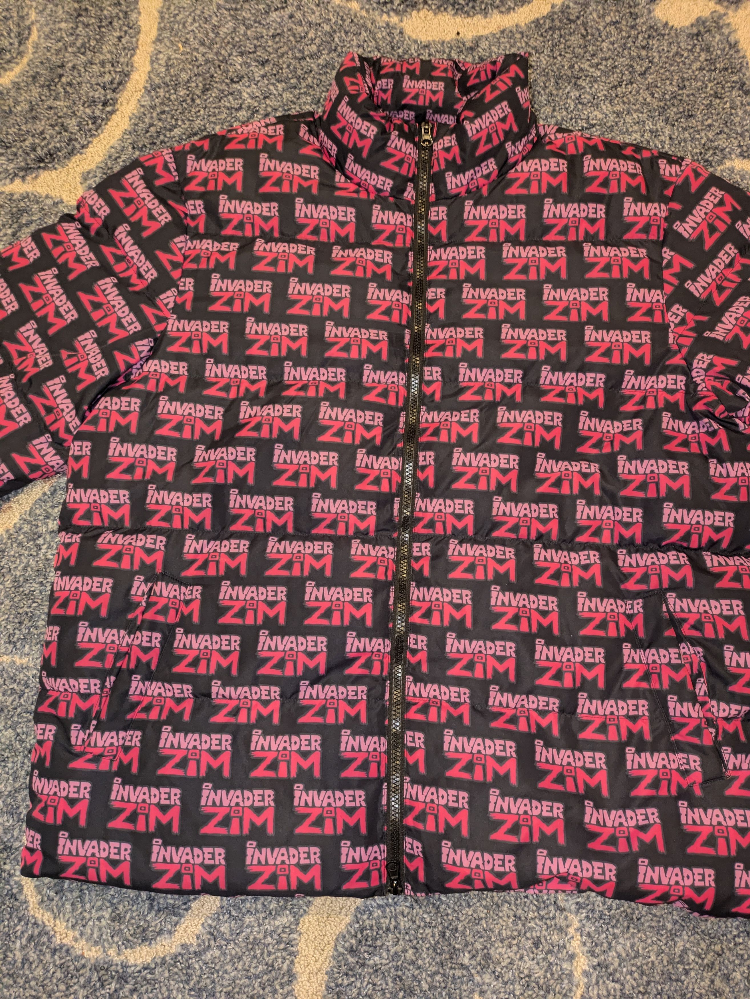 Nickelodeon Invader Zim Puffer Jacket Size US L / EU 52-54 / 3 - 4 Thumbnail