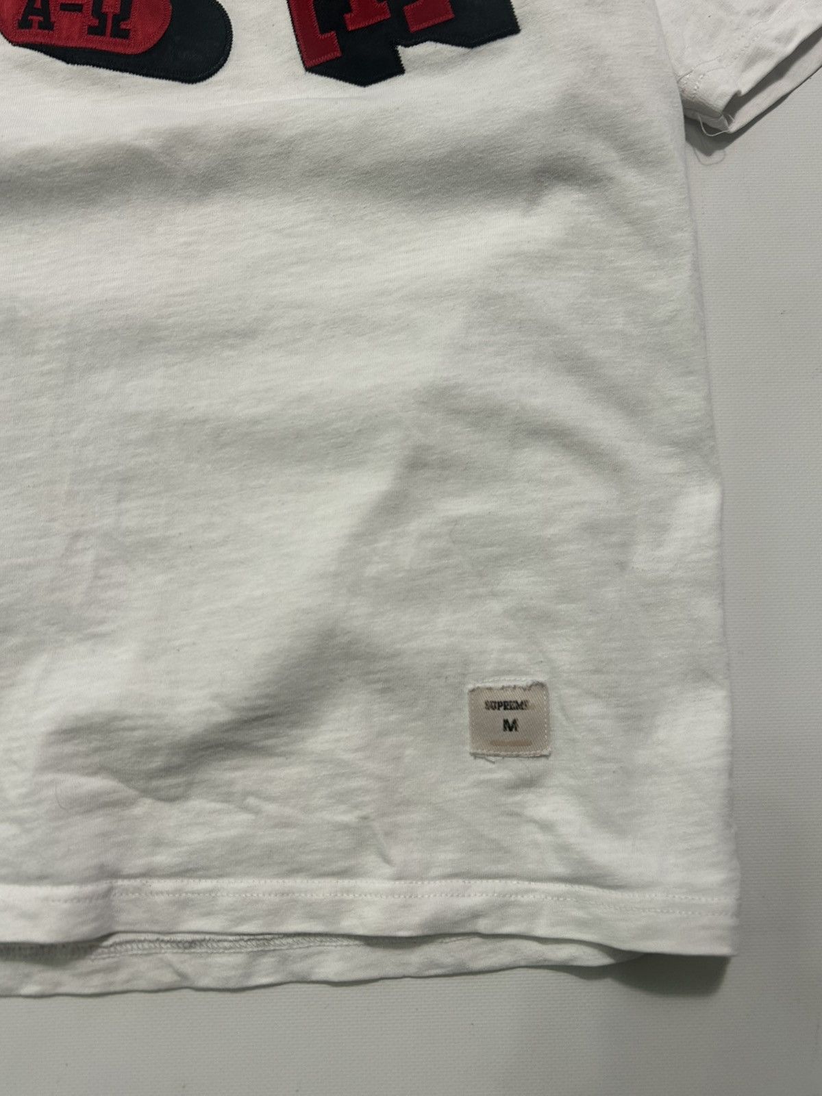 Supreme × Vintage Supreme White Shirt Big Logo Mens Size M Size US M / EU 48-50 / 2 - 5 Thumbnail