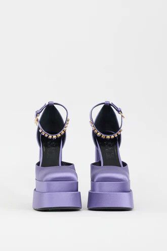 Versace o1y0226 Pumps in Mauve Size US 9 / IT 39 - 3 Thumbnail